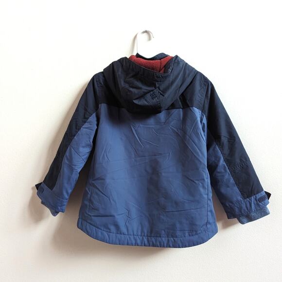 Carter's Coat Boys Sz 4T Blue Medium Warmth - Picture 3 of 4